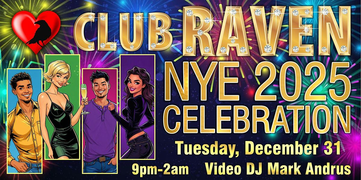 New Years Eve 2025 at Club Raven