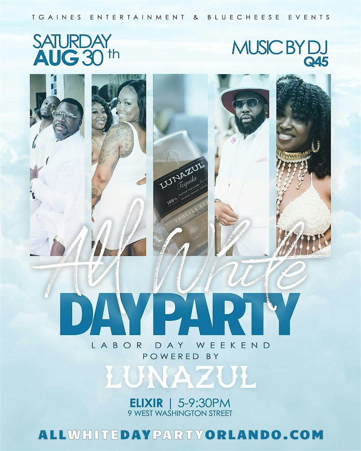 (LaborDayWeekend) All White Day Party Feat DJ Q45