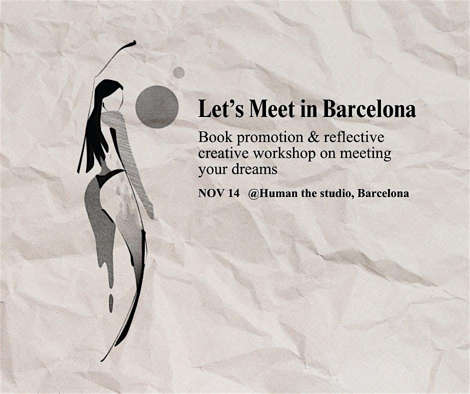 Book Promotion and workshop: Let\u2019s Meet in Barcelona