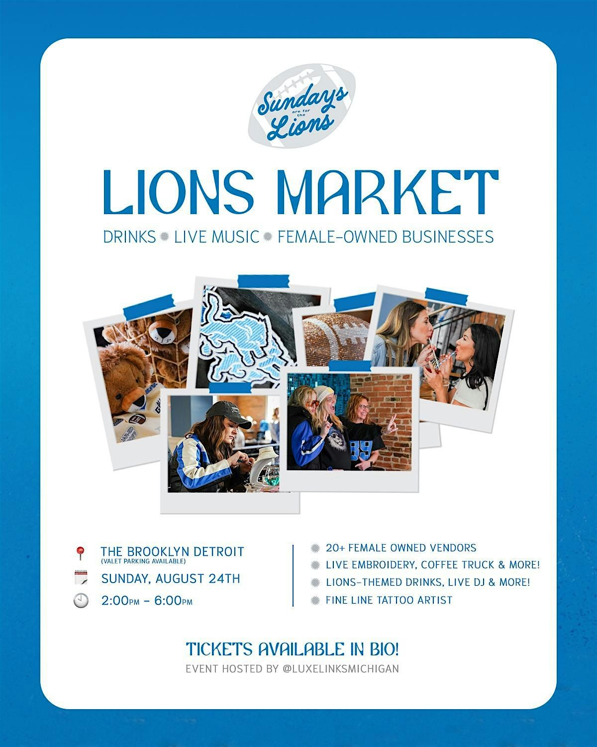 Sundays Are For The Lions Market