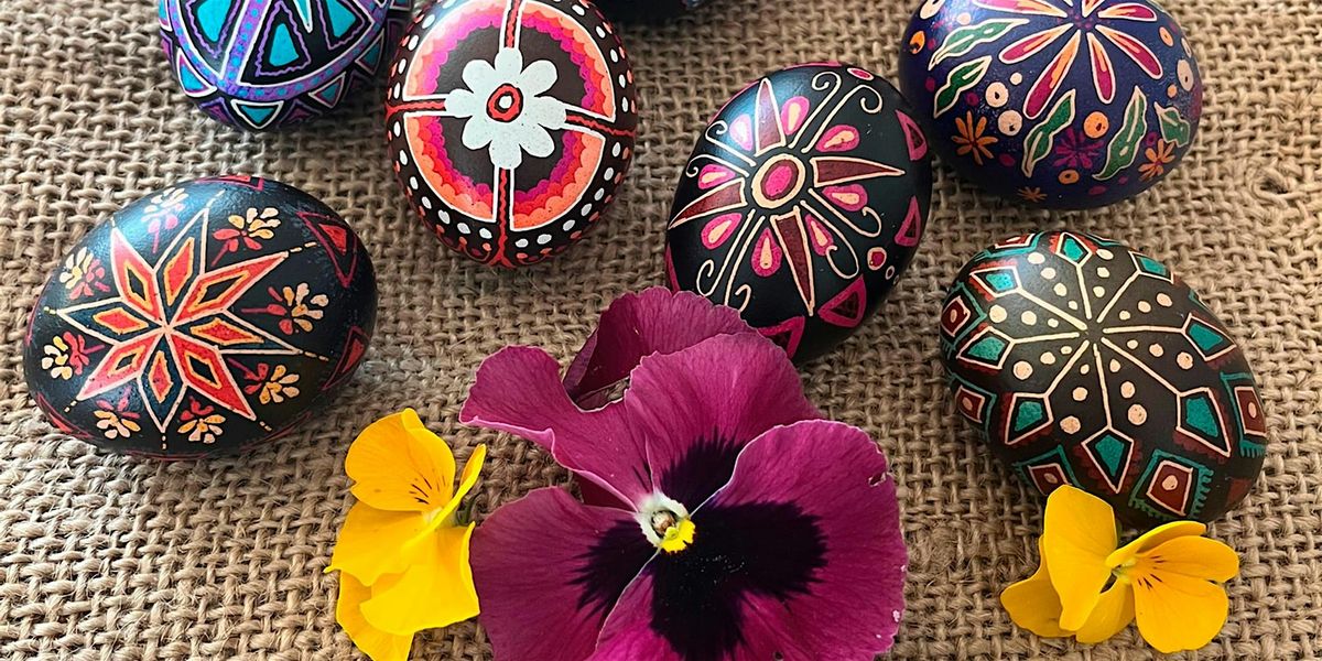 Ukrainian Holiday Pysanky Eggs