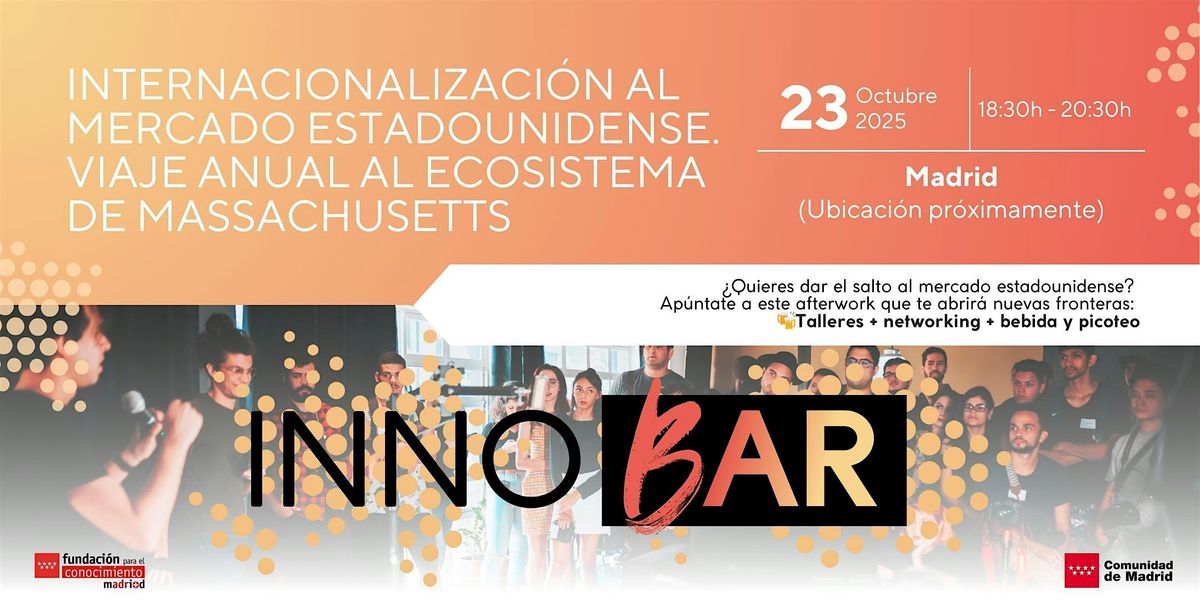 Innobar: Internacionalizaci\u00f3n  al mercado estadounidense