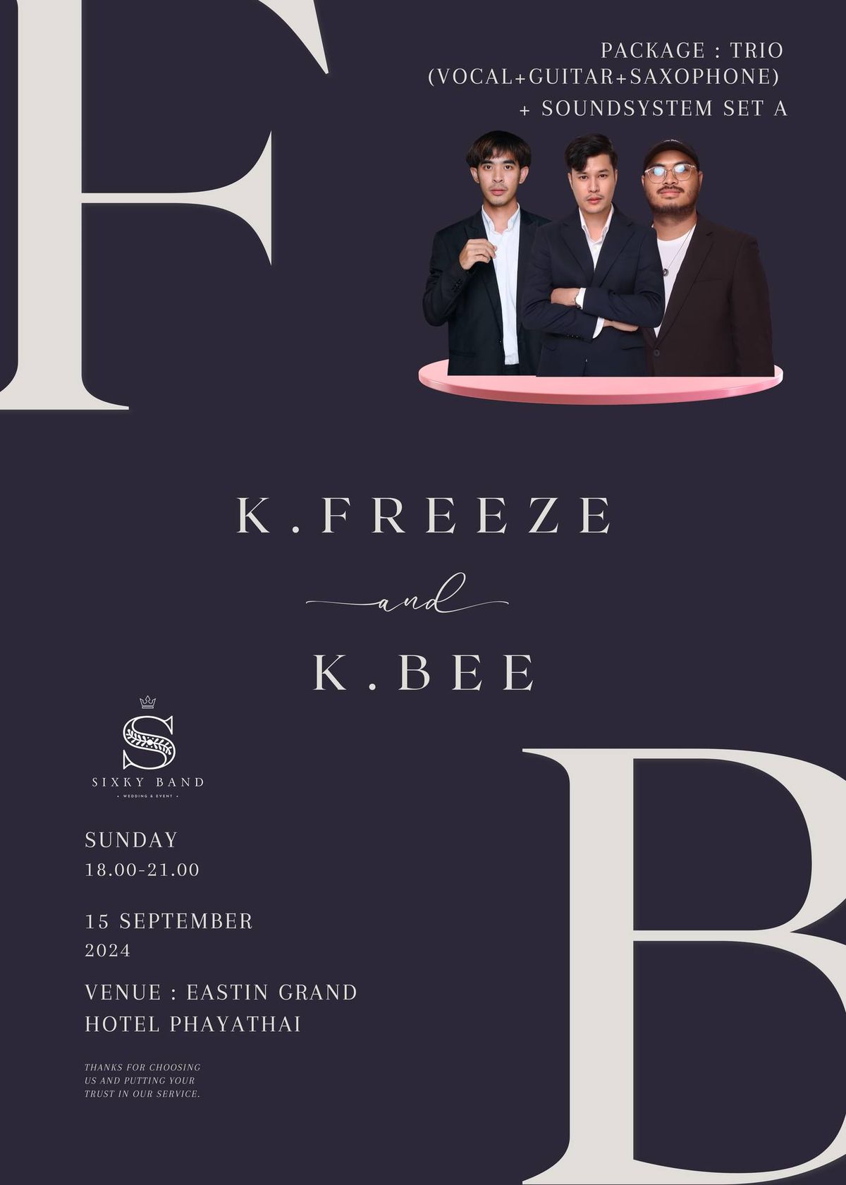 Wedding :  K.Freeze & K.Bee \ud83d\udc8d