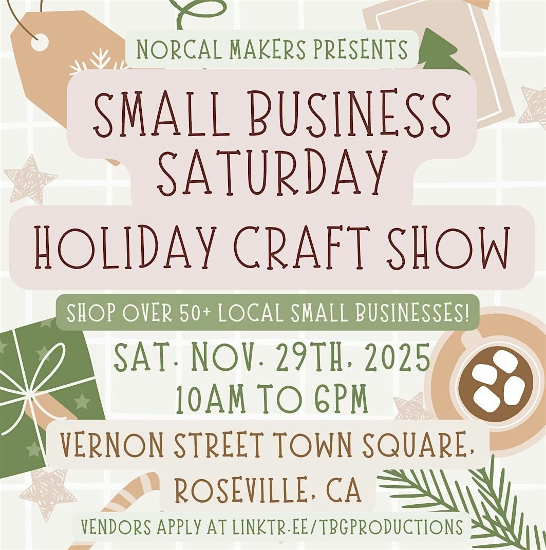 Small Business Saturday Holiday Craft Show