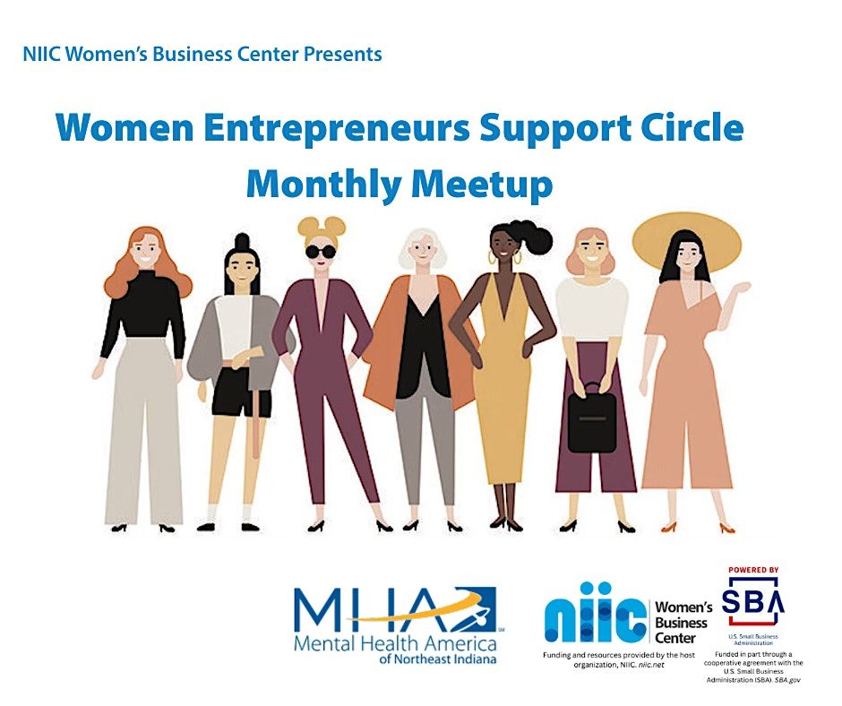 9.26.2025 Women Entrepreneurs Support Circle: Monthly Meetup