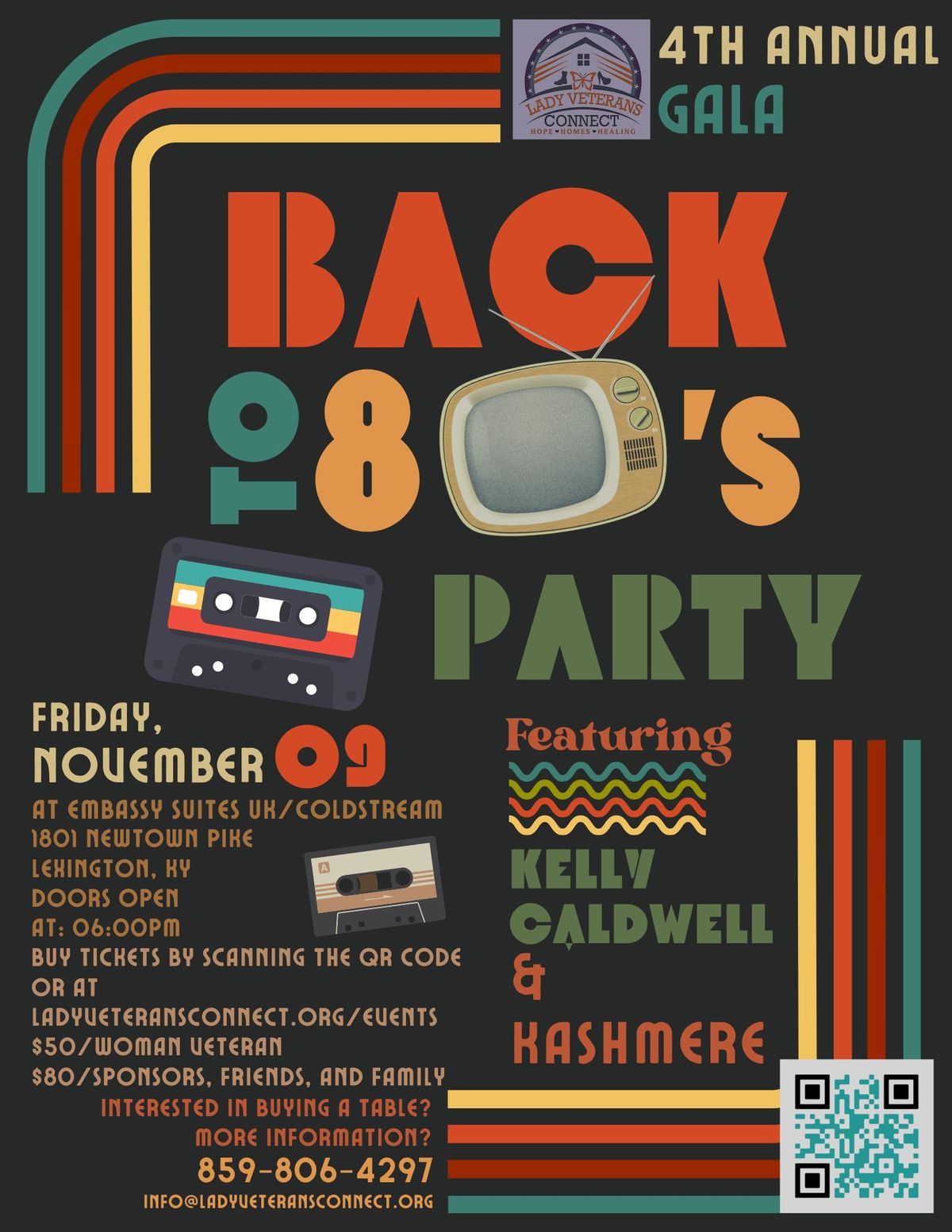 LVC's 4th Annual Gala: Back to the 80s Party!