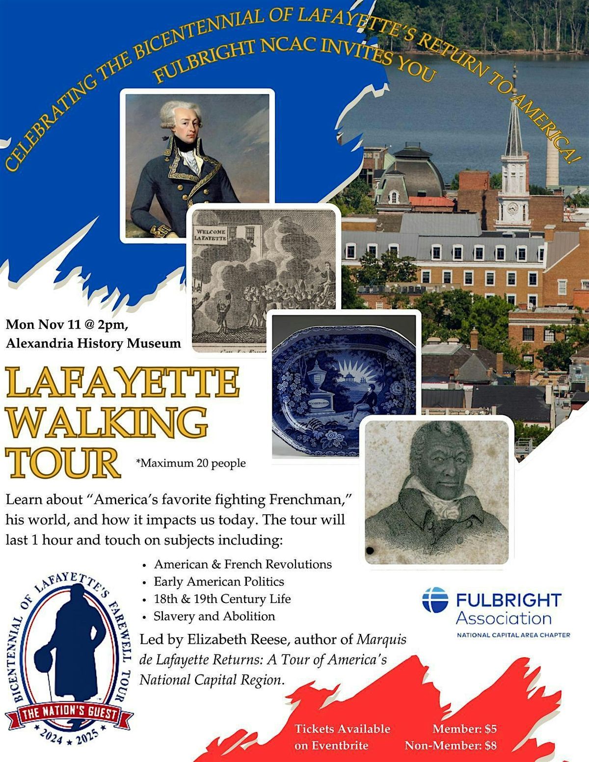 Fulbright NCAC Lafayette Walking Tour