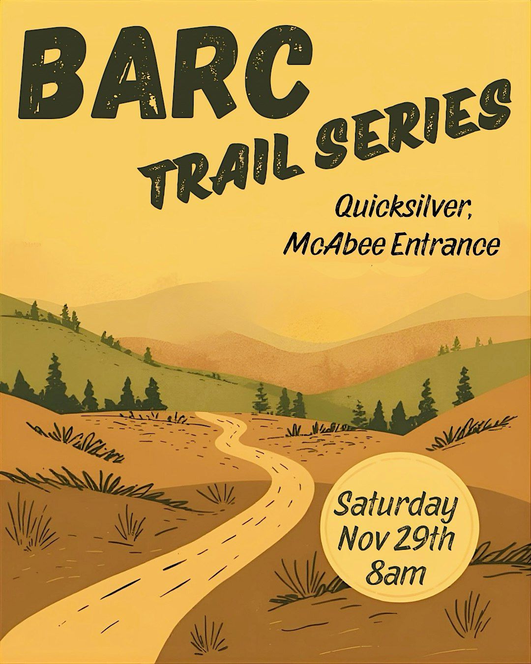 BARC Trail Series: Quicksilver (McAbee Entrance)
