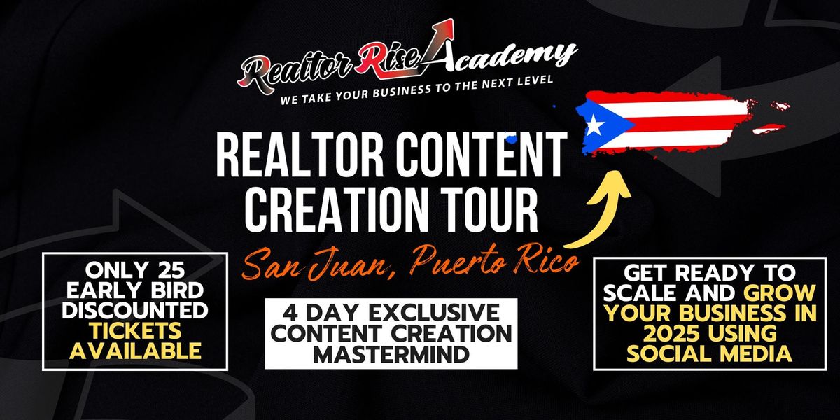 Realtor Content Creation Tour - San Juan