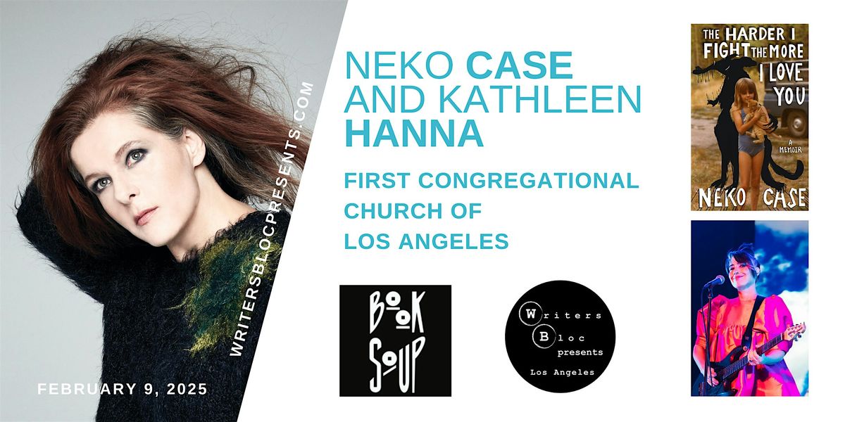 Writers Bloc and Book Soup Present Neko Case