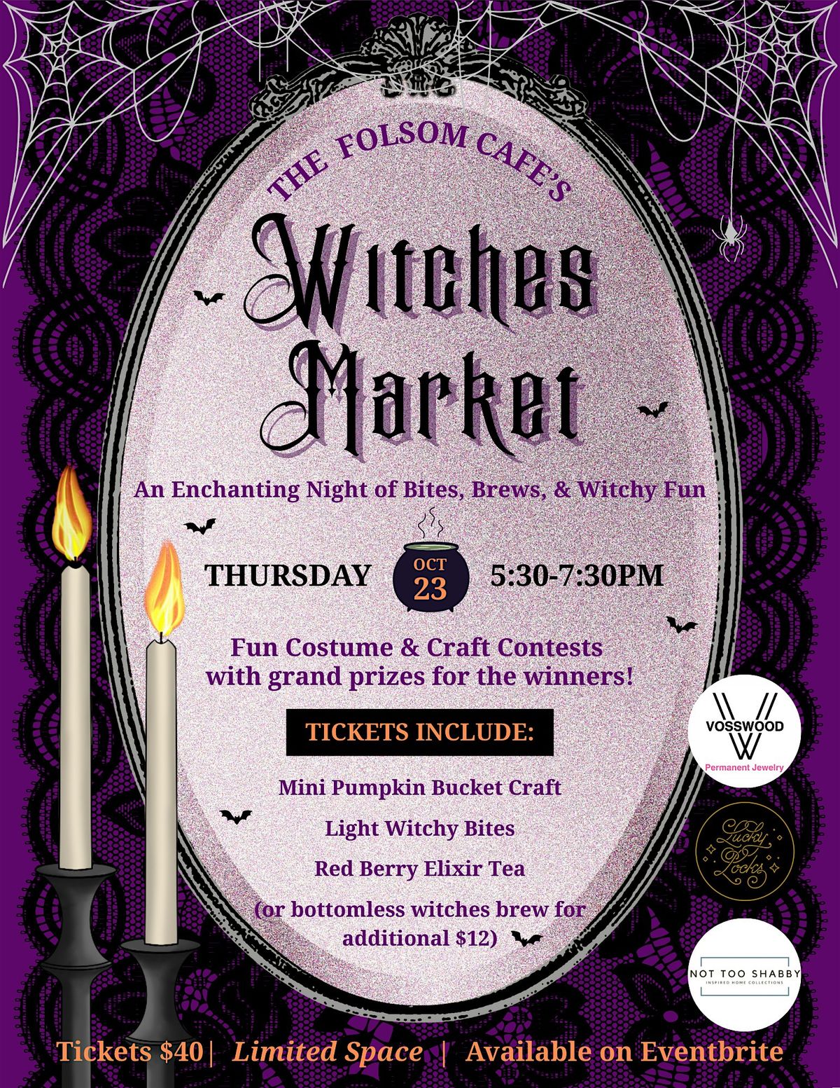 Witches Market at The Folsom Cafe!