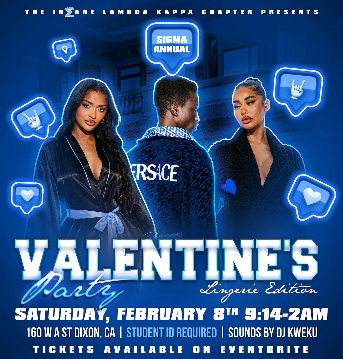 UCD Sigmas Valentine's Party: Lingerie Edition