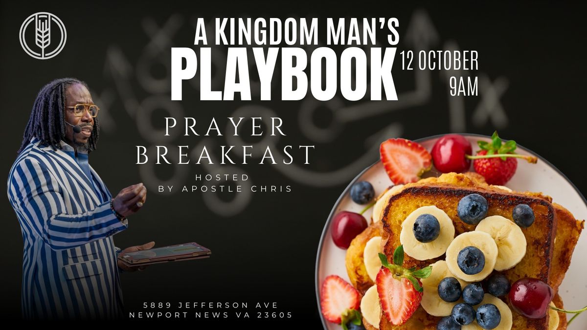 A Kingdom Man's "Playbook" Prayer Breakfast 