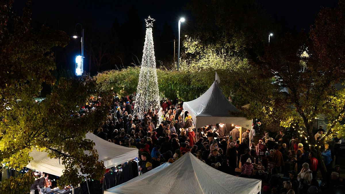 Downtown Comox Mayor Tree Lighting & Winter Market 2025