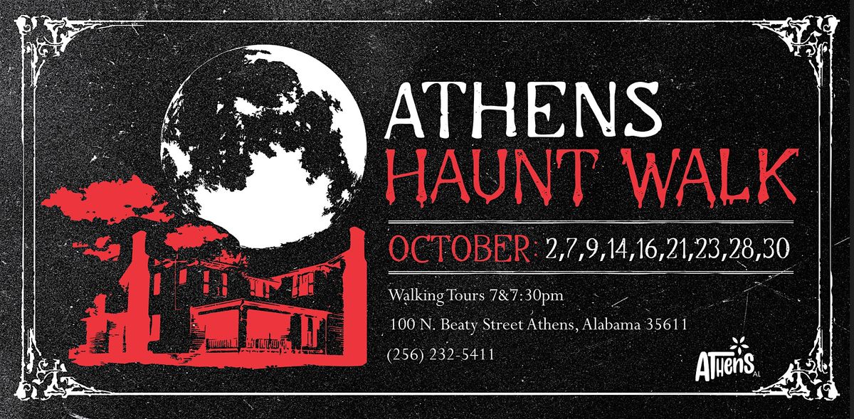 2025 Athens Alabama Haunt Walks