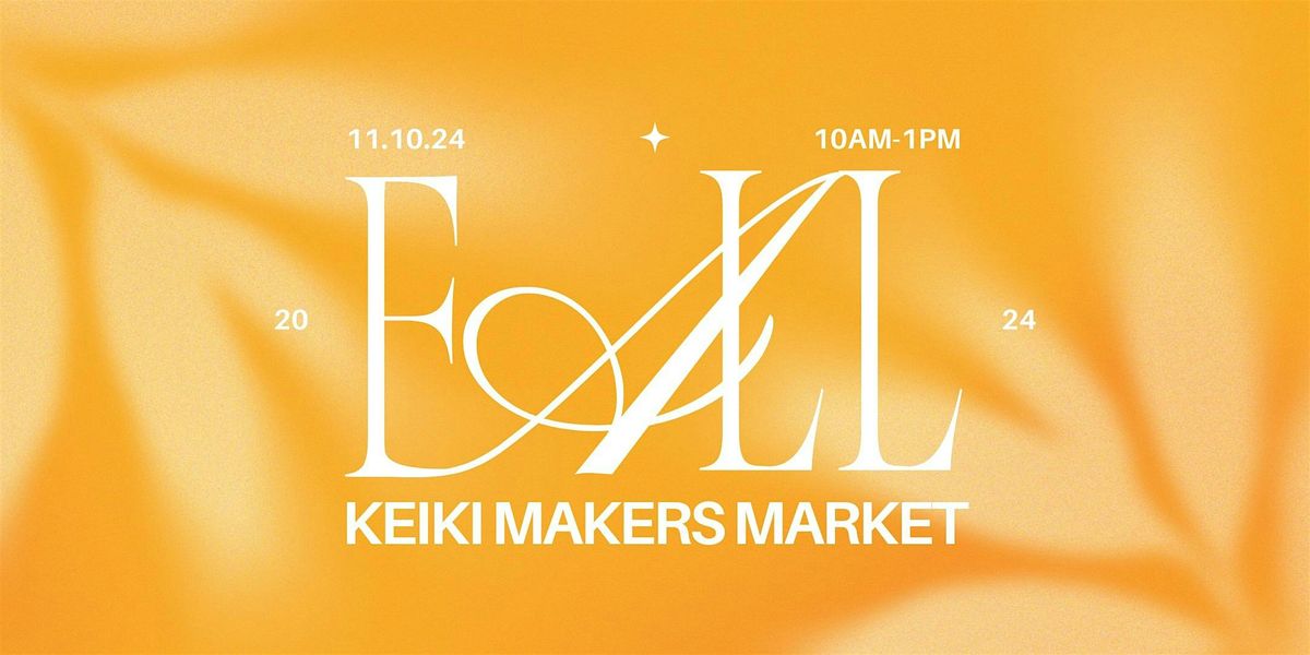 Fall 2024 Keiki Makers Market