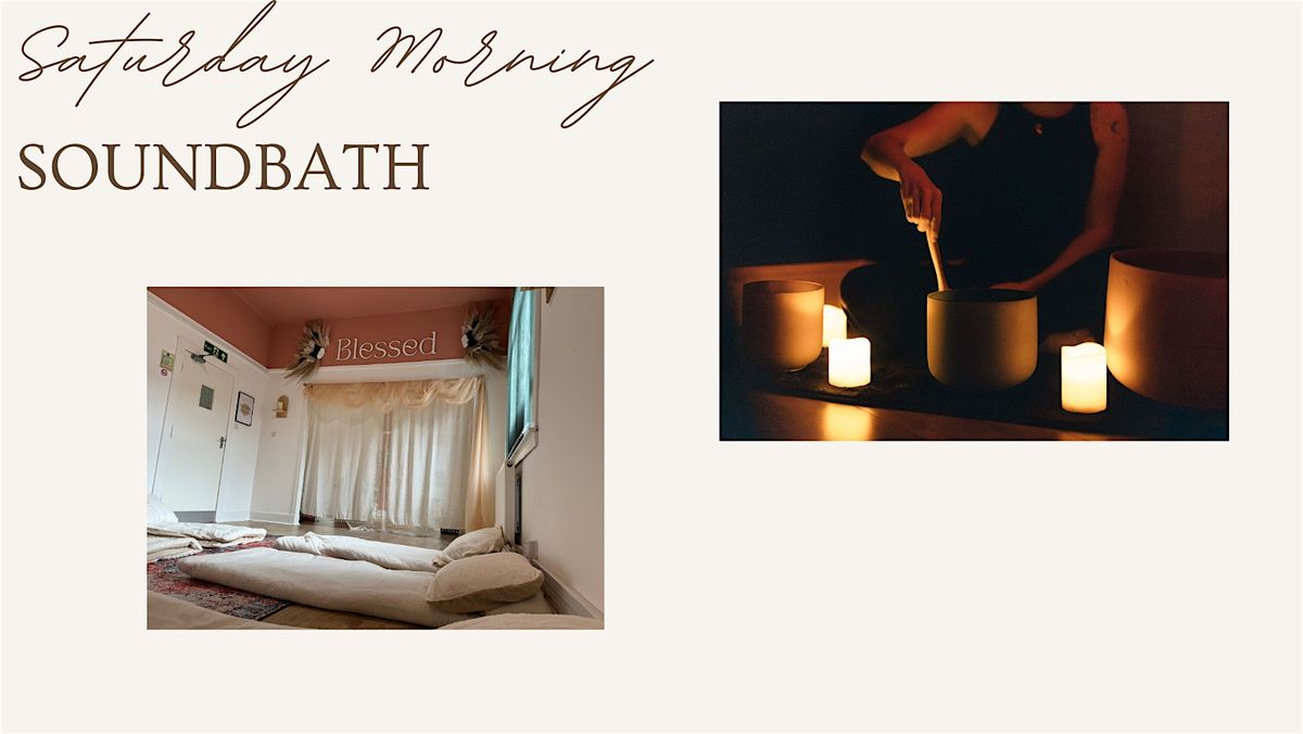 Blessed Wellness Studio Sound Bath Sat 1st Nov