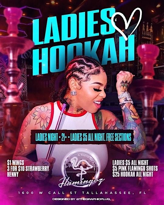 LADIES LOVE HOOKAH WEDNESDAYS