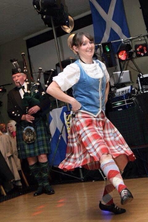 Our annual Burns Night Supper & Highland Fling at The Premier Suite, Cannock