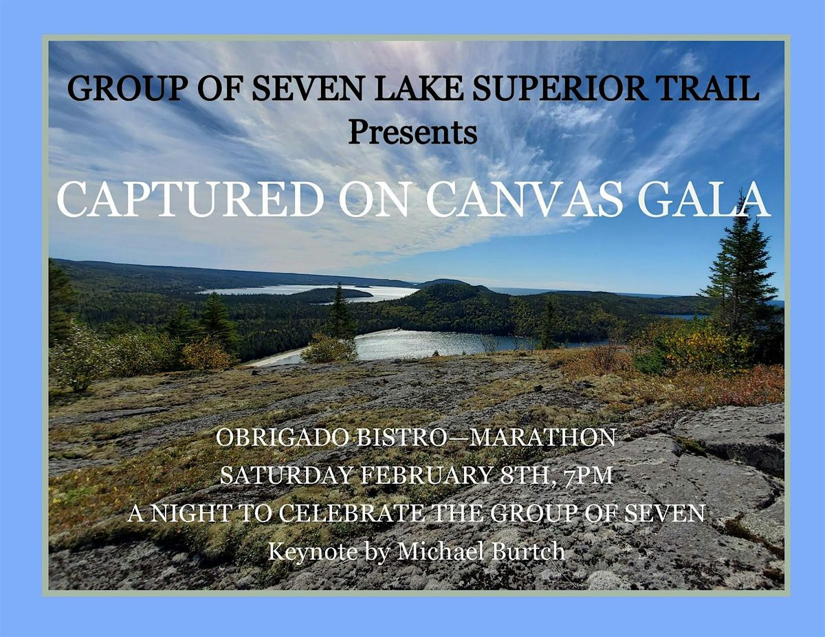 Group of Seven Lake Superior Trail Captured on Canvas Gala