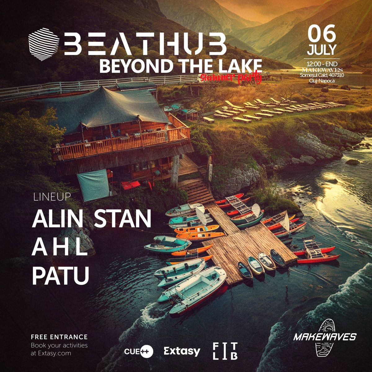 BEATHUB BEYOND THE LAKE summer party
