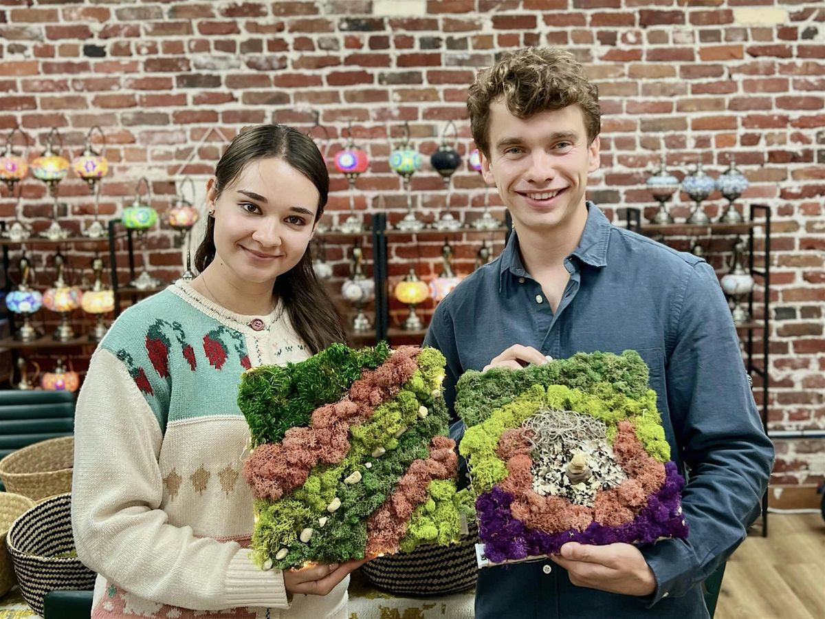 Moss Wall Art Workshop | 1-Hour Creative Experience in San Jose