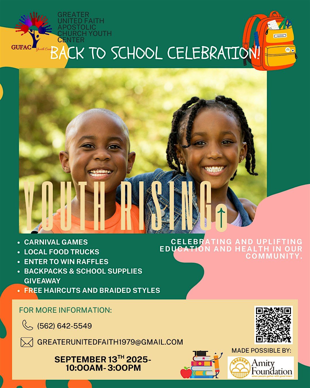 Youth Rising - Back to School Celebration