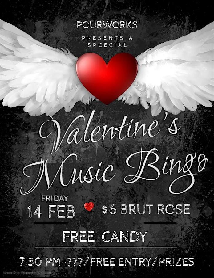 Valentine's Music Bingo!