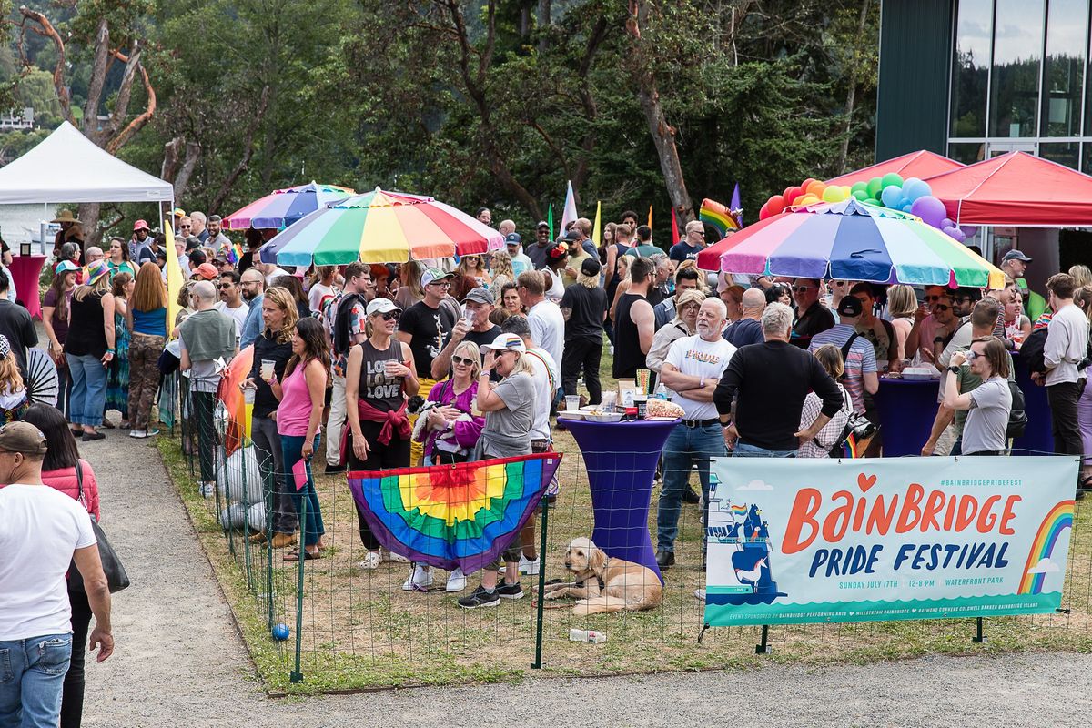 2025 Bainbridge Pride Fest - "We Exist. We Are Here. We Are Proud!"