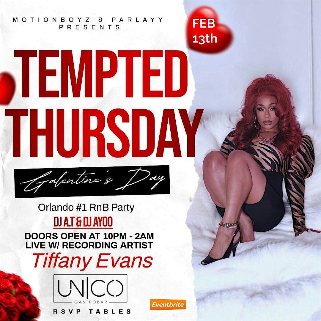 RnB Tempted Thursdays with Tiffany Evans