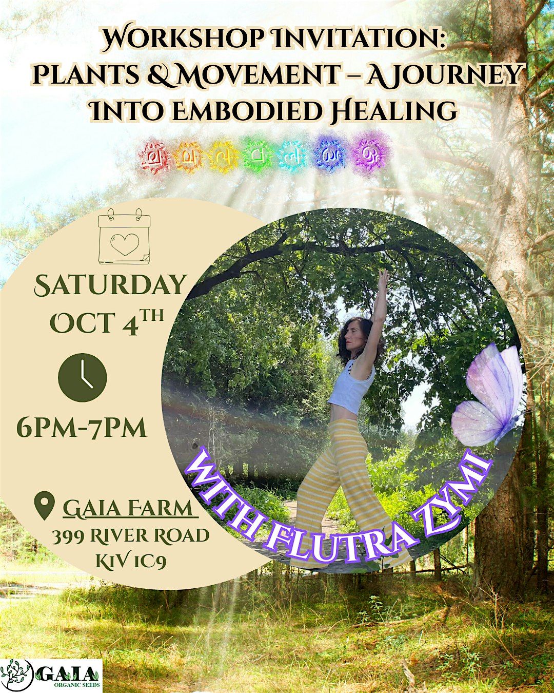 Plants & Movement \u2013 A Journey Into Embodied Healing with Flutra Zymi at