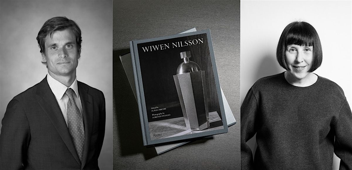 Wiwen Nilsson with Alice Rawsthorn and Martin Wiwen-Nilsson