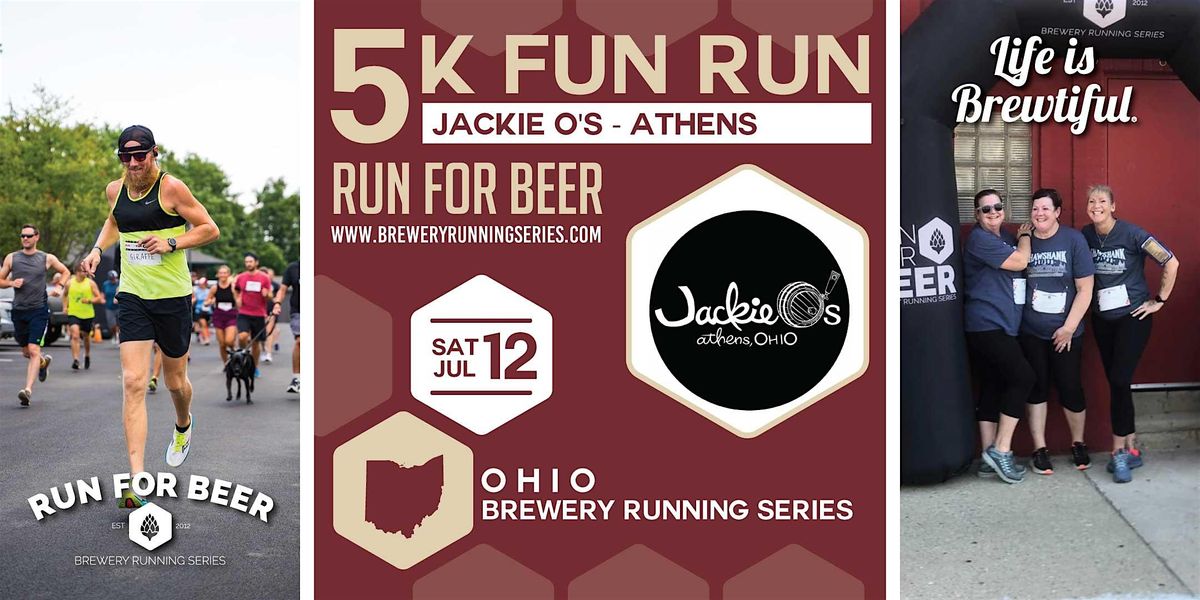 5K Beer Run x Jackie O's (Athens, OH)| 2025 Ohio Brewery Running Series