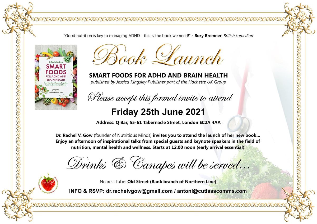 Smart Foods for ADHD and Brain Health: Book Launch
