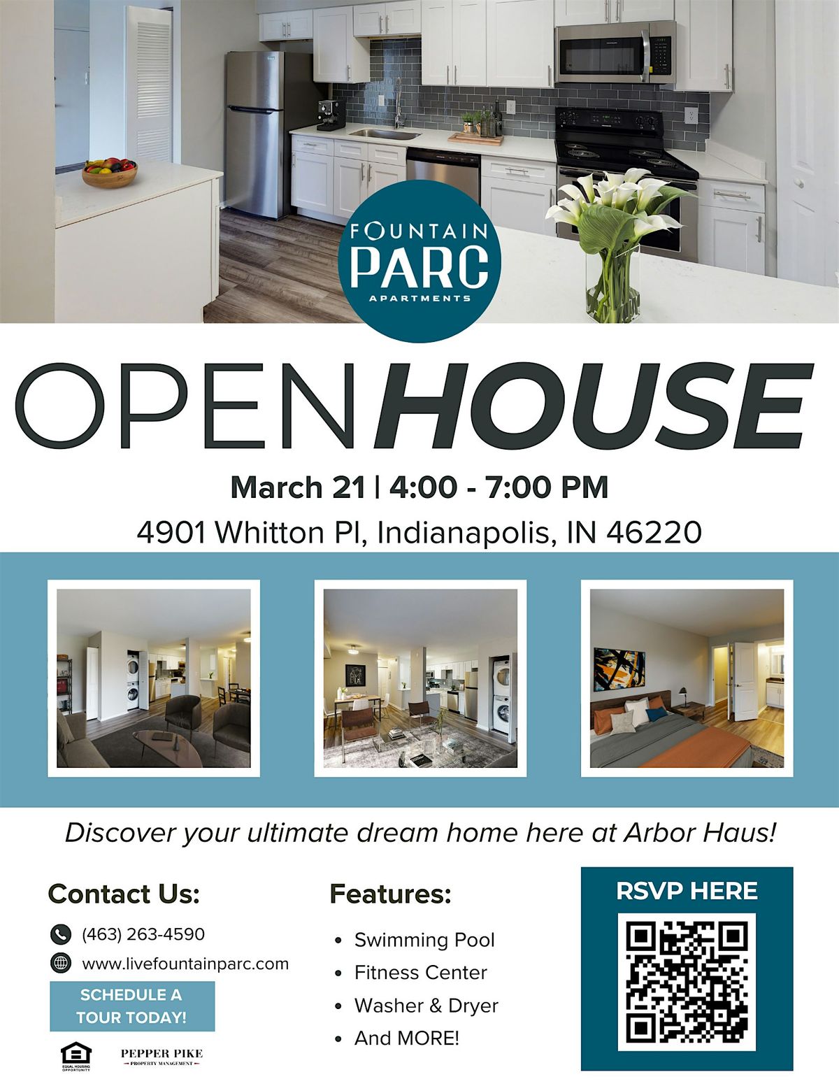 Fountain Parc Apartments Open House