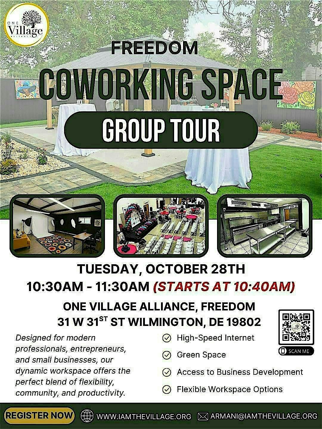 Home For Your Business: Freedom Campus Group Tour