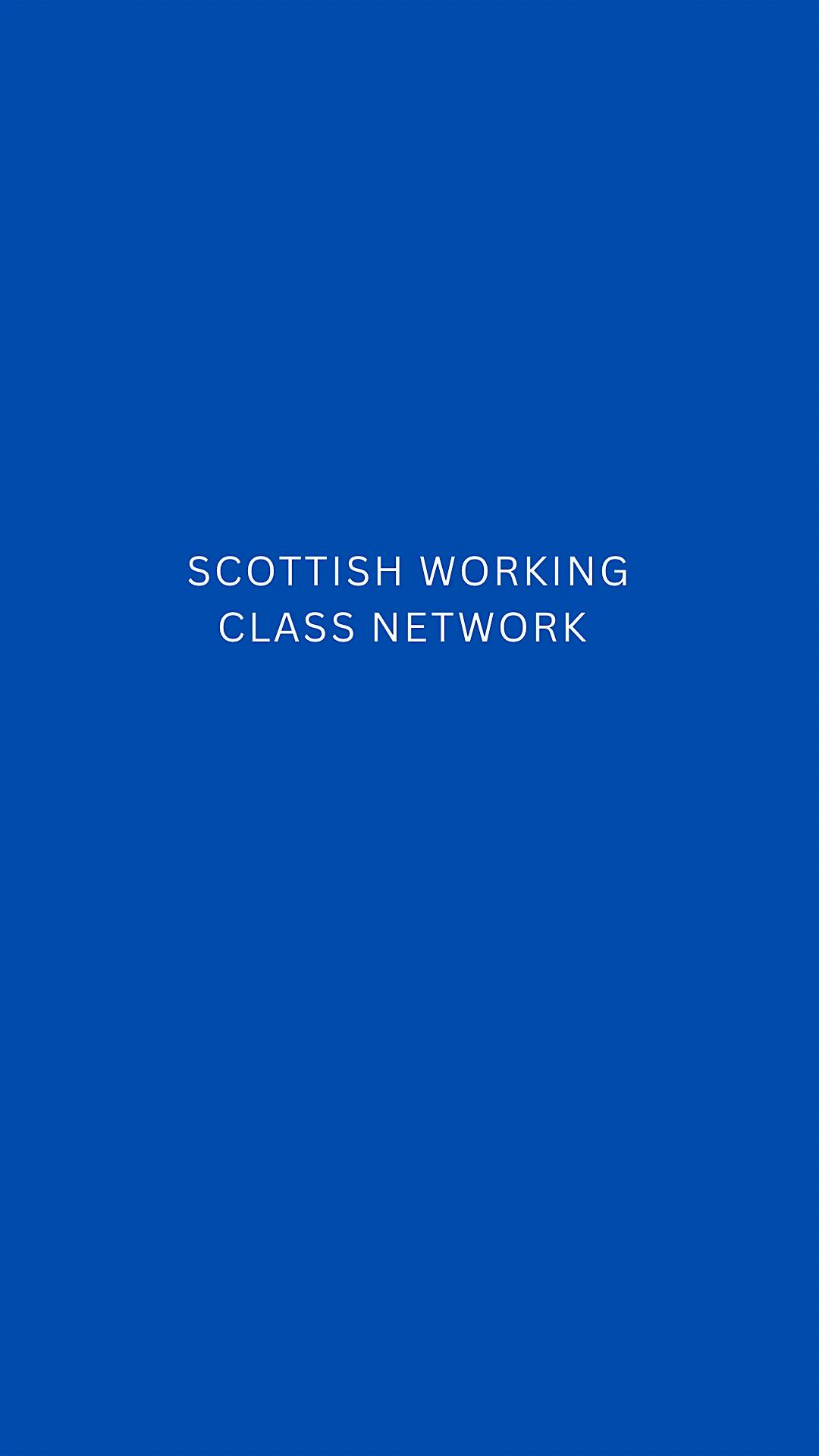 Scottish Working Class Network & Kelvingrove Writers Writing Workshop (Nov)