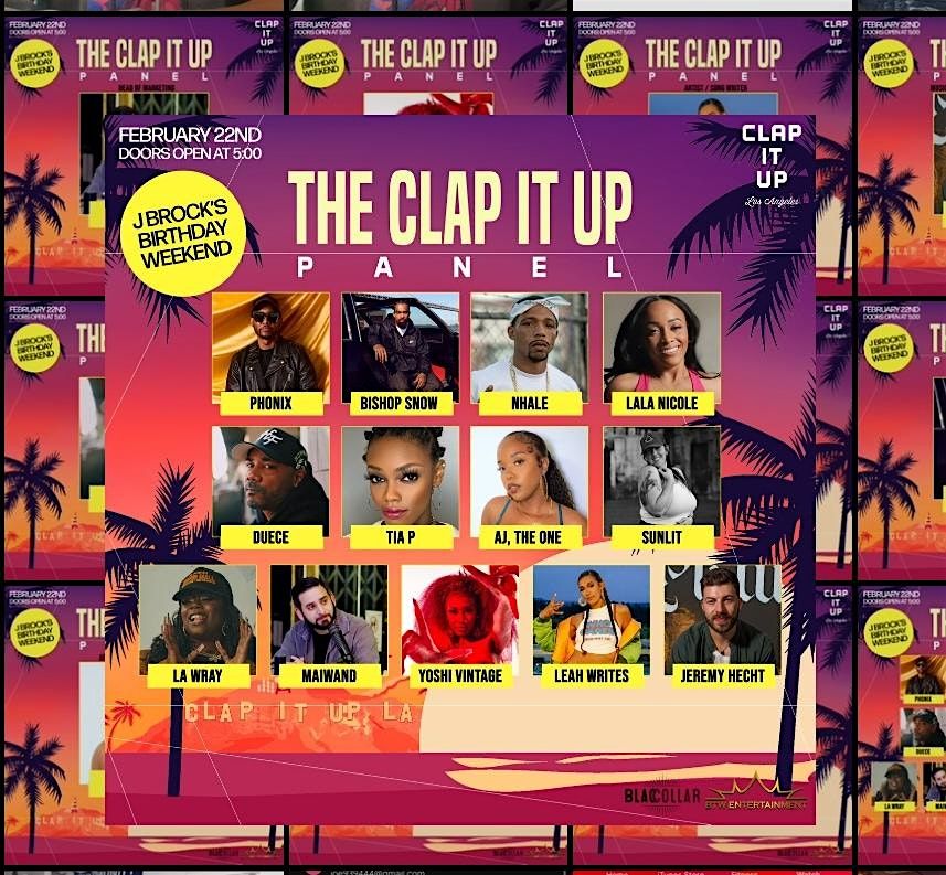 The Clap It Up panel