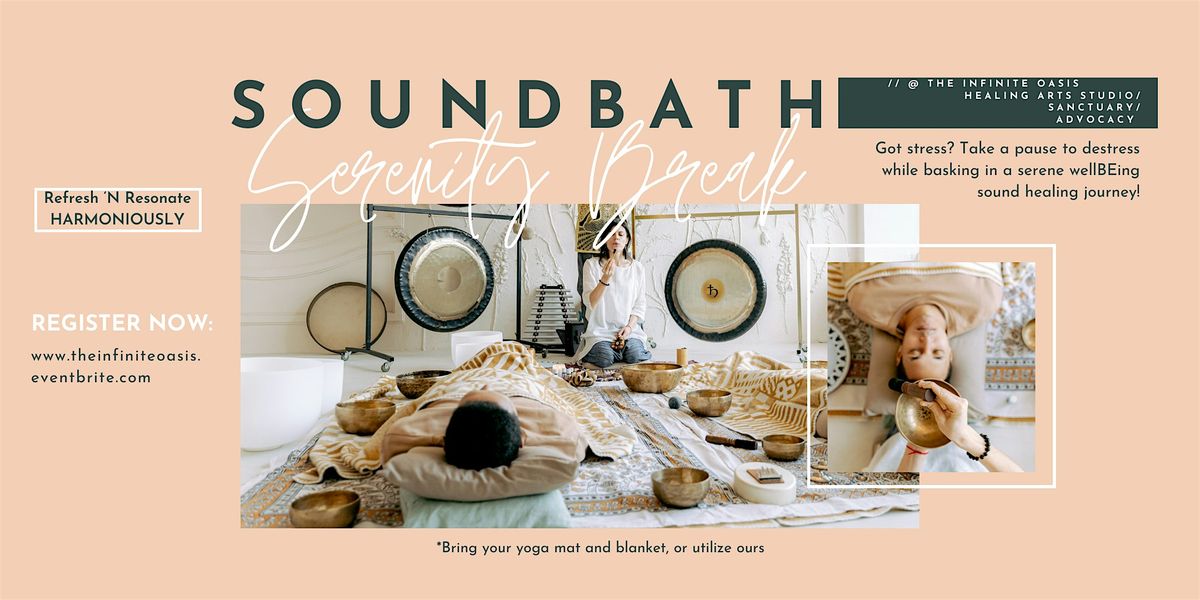 Serenity Visualization Soundbath Meditation Journey