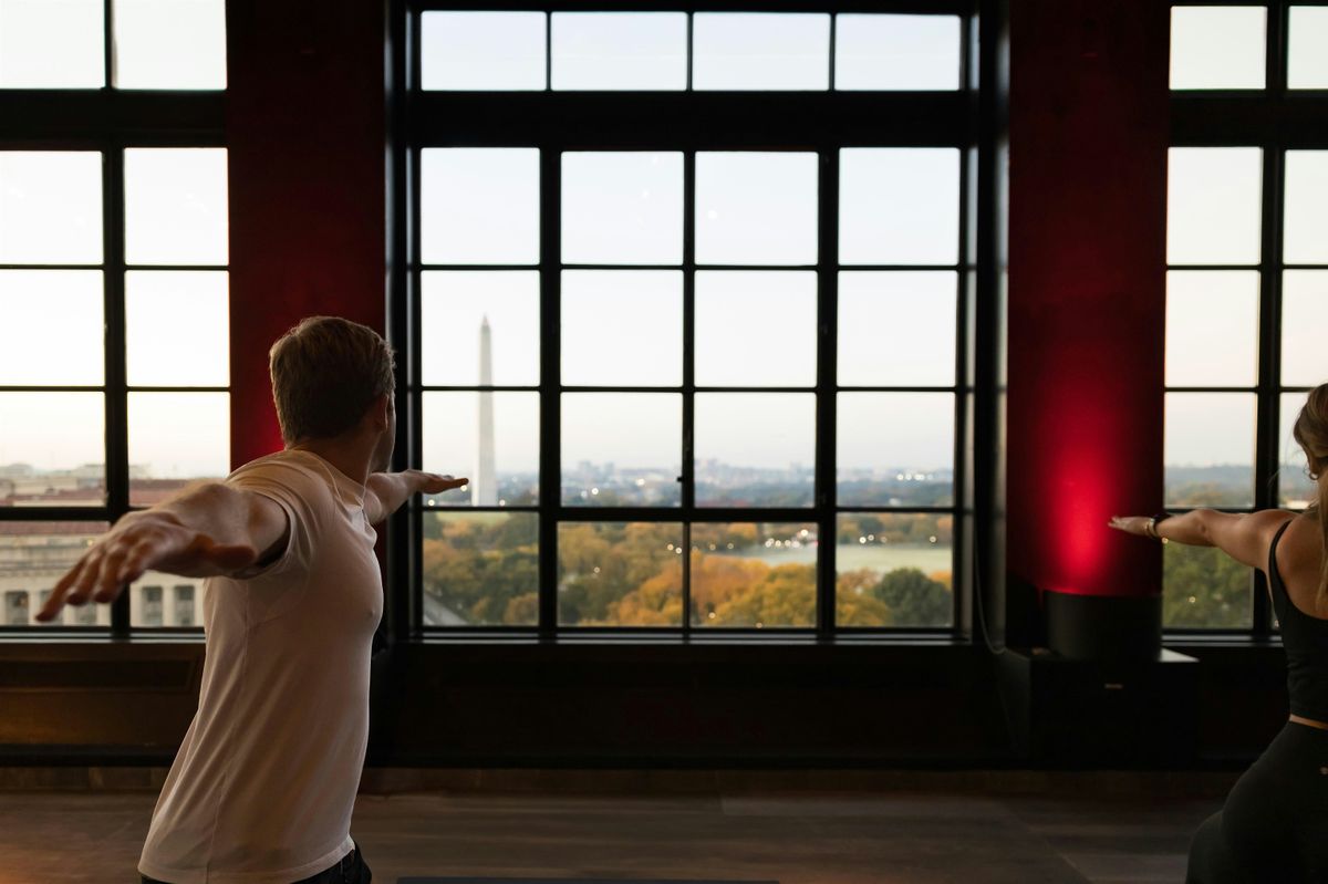 Sunrise Yoga Above the Nation's Capital