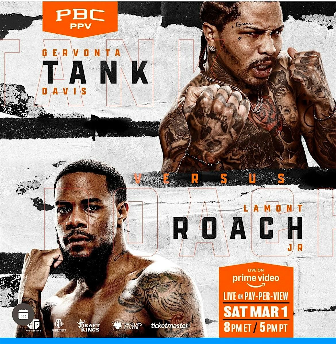 LIGHTS OUT SERIES: Official AfterParty for Tank vs Roach Boxing Match