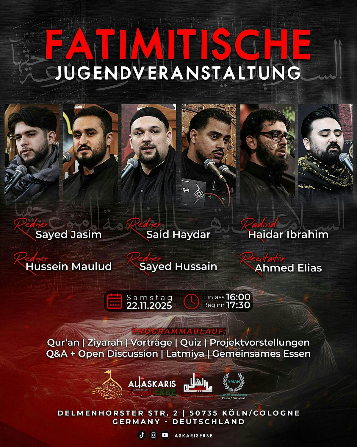 FATIMITISCHE JUGENDVERANSTALTUNG