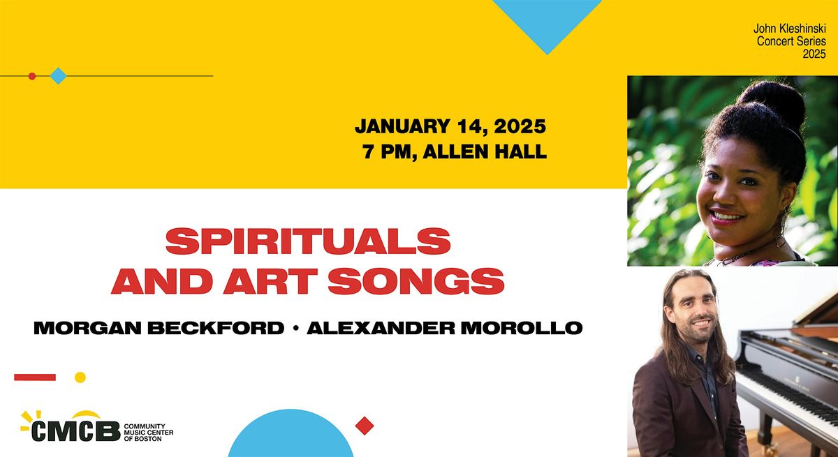 John Kleshinski Concert Series Presents Morgan Beckford and Alex Morollo