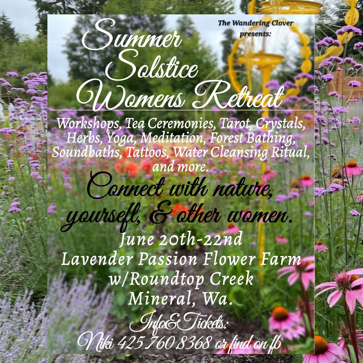 Summer Solstice Women's Retreat\ud83e\udd8b