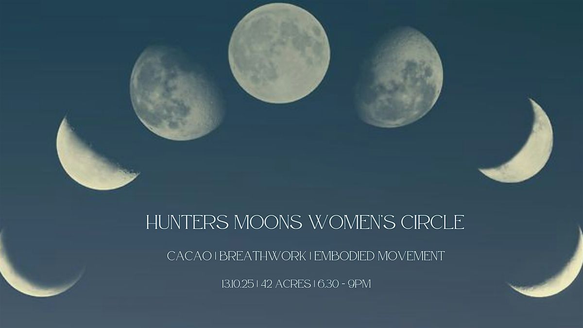 Women's Full Moon Breathwork & Cacao Circle