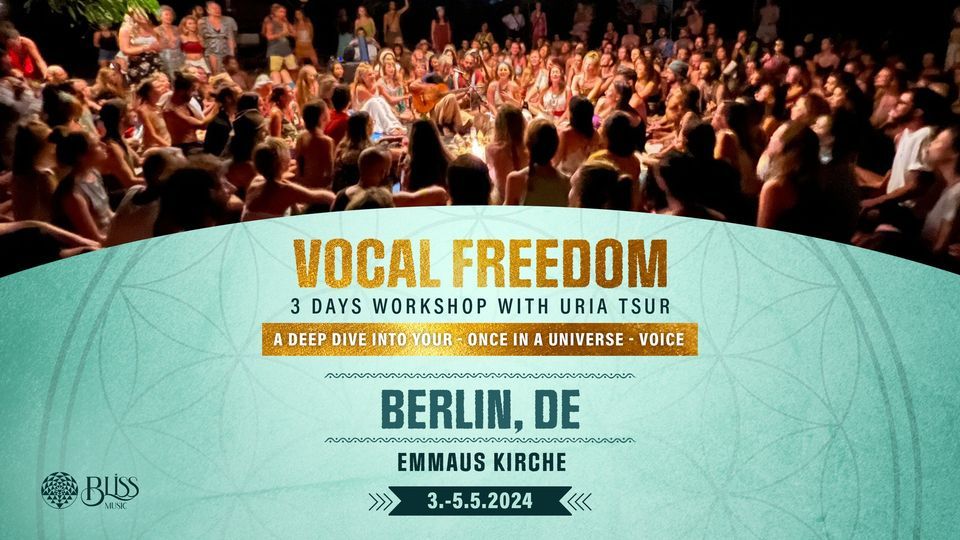 Vocal Freedom weekend workshop Berlin