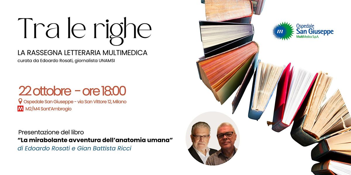 Presentazione del Libro "La mirabolante avventura dell'anatomia umana"