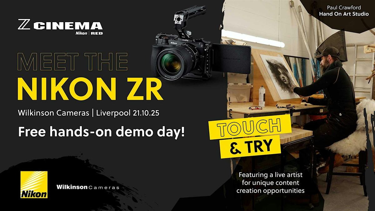 Nikon ZR Hands-On Demo in Liverpool