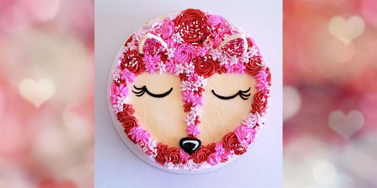 Valentine's Fox Cake Class - Fayetteville