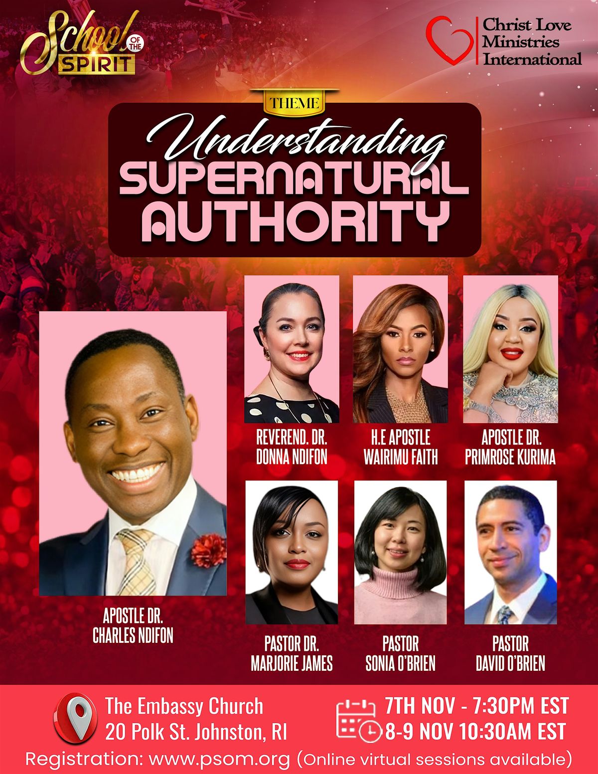 SCHOOL OF THE SPIRIT - UNDERSTANDING SUPERNATURAL AUTHORITY